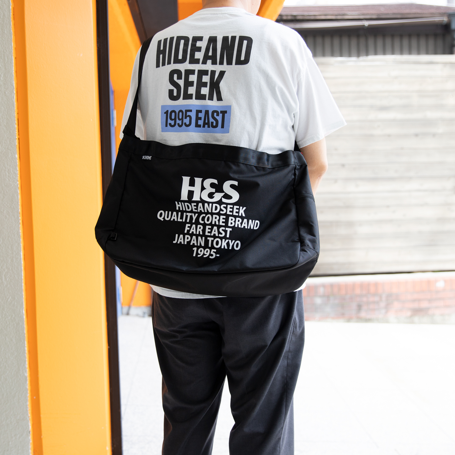 HS x CHROME Newspaper Messenger Bag / HideandSeek